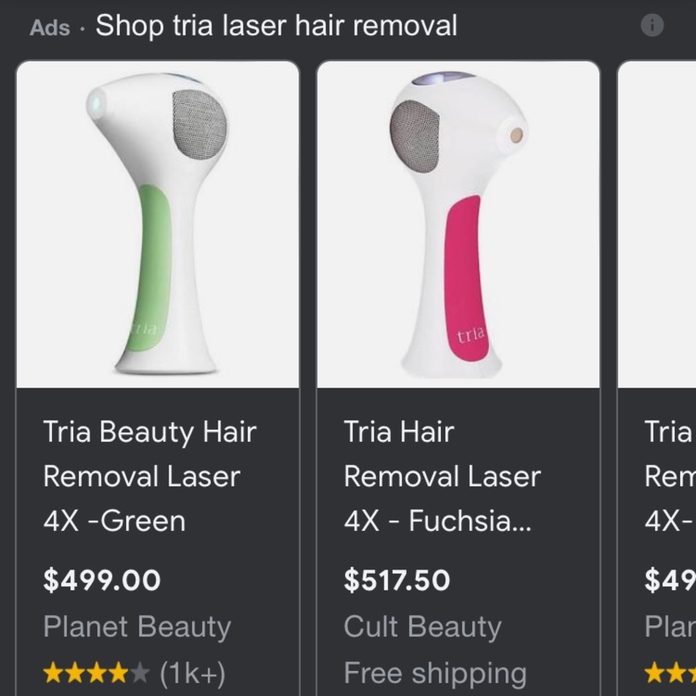 Laser hair removal kit
